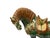 Oriental Ceramic Sancai Green Brown Beige Fengshui Artistic Figure For Sale - Image 9 of 11