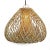 Contemporary Contemporary Rattan Java Drop Pendant Light Large For Sale - Image 3 of 12