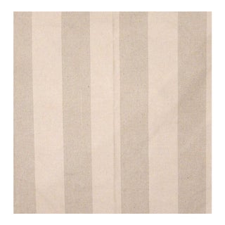 Vintage Ralph Lauren Striped Brushed Cotton Twill- 5.25 Yards For Sale