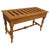 Wood Arts and Crafts Golden Oak Luggage Rack, 1880 For Sale - Image 7 of 7