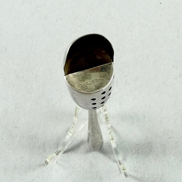Metal Estate Sterling Silver Sugar and Spice Toast Dusting Spoon For Sale - Image 7 of 10
