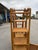 Wood Vintage Boho Woven Rattan Etagere For Sale - Image 7 of 10