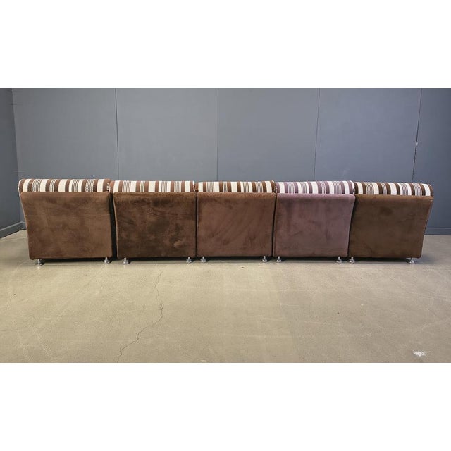 Modular Seventies Sofa Set with 5 Elements, Germany, 1970, Set of 5 For Sale - Image 3 of 10