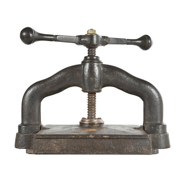 Antique Binding Press, 19th-Century For Sale - Image 3 of 9