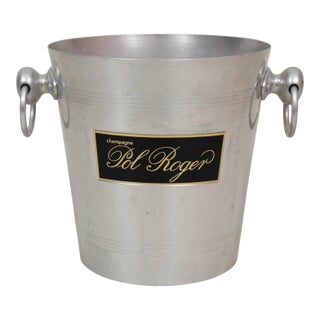 French Pol Roger Champagne Ice Bucket For Sale