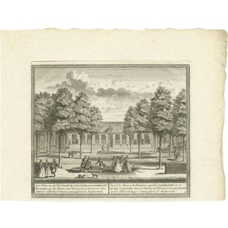 De Leth, Residence of Mr. Albertus Schuit, 1730, Paper For Sale