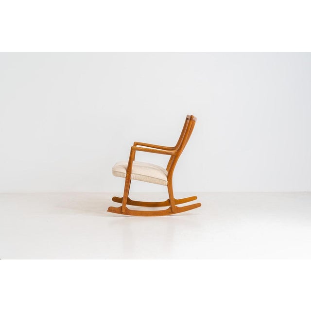 ML33 Rocking Chair by Hans J. Wegner for A. Mikael Laursen For Sale - Image 3 of 17