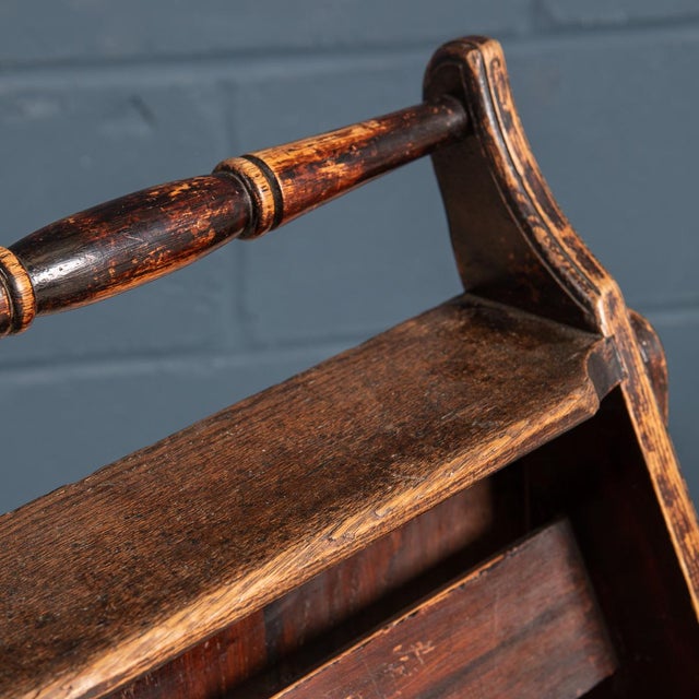 20th Century Metamorphic Oak Library Chair, England, 1900s For Sale - Image 18 of 18