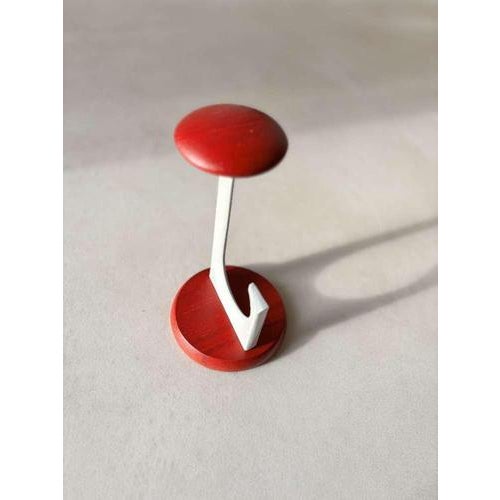 Space Age Wooden Coat Hooks from Schönbuch, 1970s, Set of 2 For Sale - Image 3 of 13