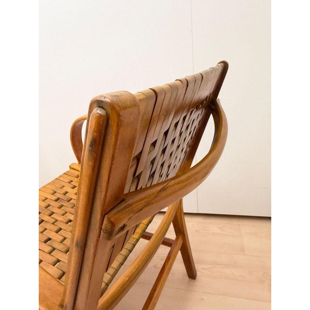 Gelenka Armchairs in Solid Beech Wood, Germany, 1950, Set of 2 For Sale - Image 15 of 18