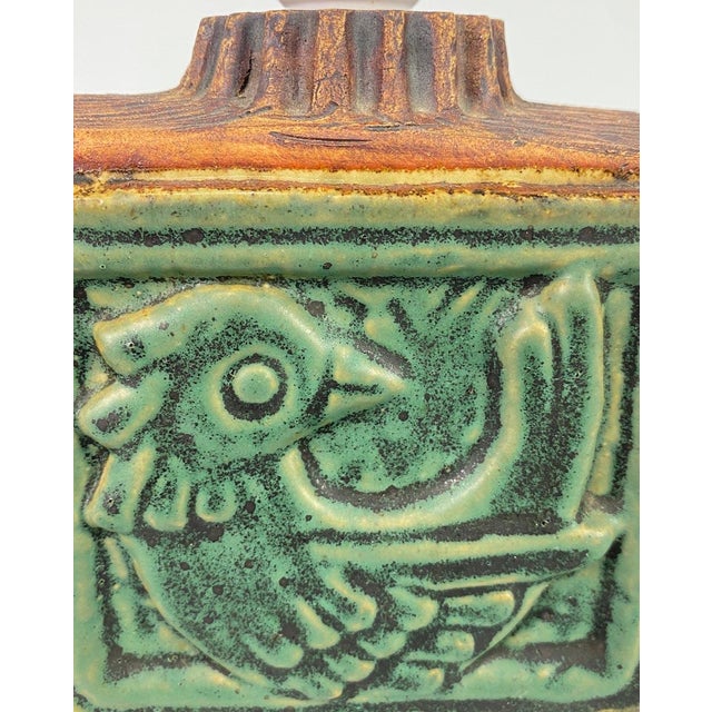 1960s Ceramic Table Lamp by Willi Fischer for Ego Stengods Ateljé, 1960 For Sale - Image 5 of 7