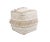 Pasargad Home Grandcanyon Collection Cotton Pouf For Sale