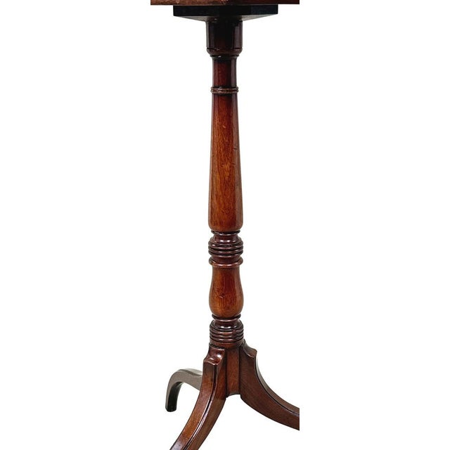 Georgian Mahogany Octagonal Wine Table, 1790s For Sale - Image 3 of 9