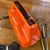 Gorgeous orange electric hand mixer by Philips in brilliant. This has got to be one of the best colors for vintage lovers....