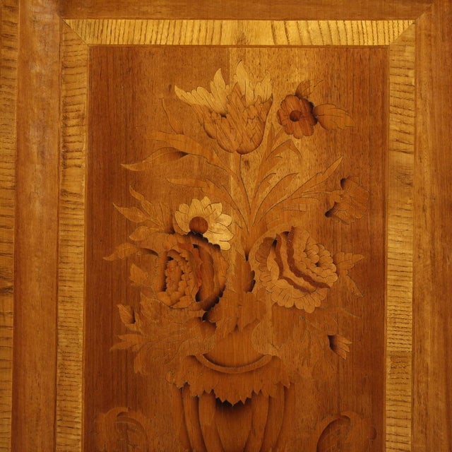 Italian Inlaid Chest of Drawers, 1970s For Sale - Image 10 of 13