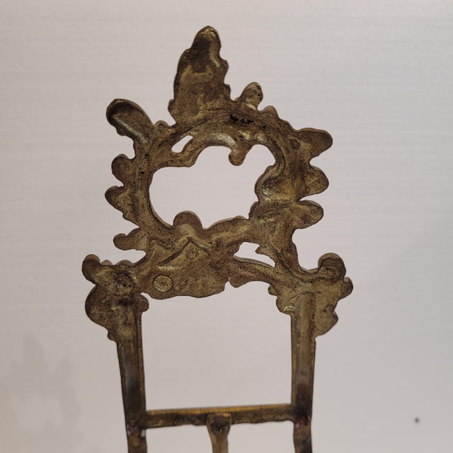 18th Century Baroque Lecterns in Ormolu, Spain, Set of 2 For Sale - Image 16 of 18
