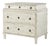 Tara Shaw for Century Furniture Alexandre I Nightstand, Swedish Scraped Bone For Sale