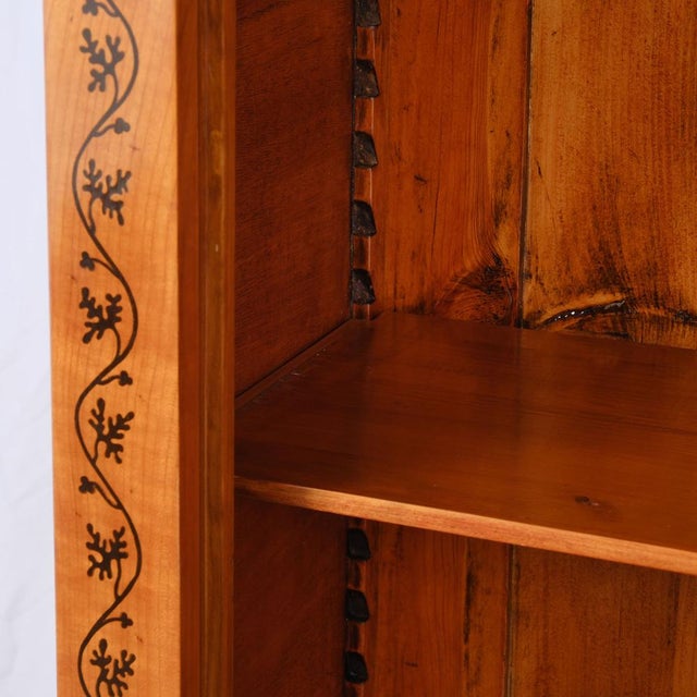 Biedermeier II Corner Display Cabinet, Rhineland, 1890 For Sale - Image 6 of 8