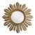 Large French Hollywood Regency Vintage Sunburst Mirror For Sale
