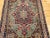Late 19th Century 19th Century Persian Kerman Lavar Rug, Handwoven Floral Pattern, Ivory & Burgundy, 2’ X 3’ For Sale - Image 5 of 10