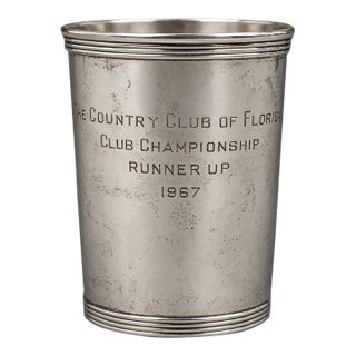 1967 The Country Club of Florida Sterling Mint Julep Cup For Sale