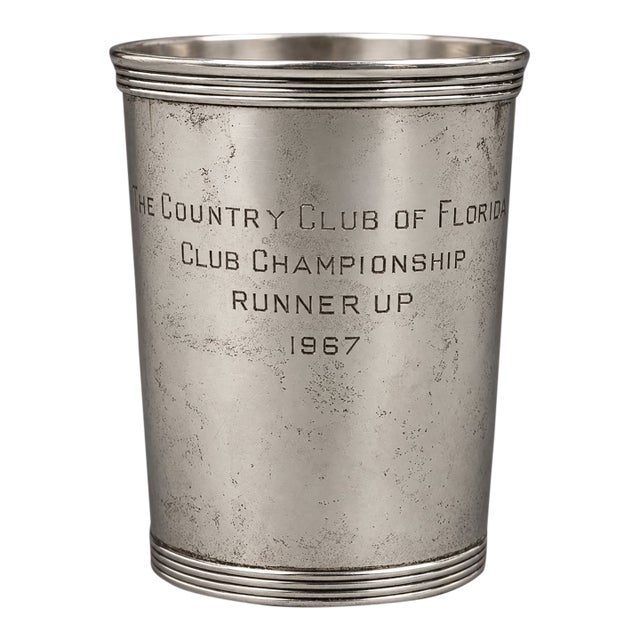 1967 The Country Club of Florida Sterling Mint Julep Cup For Sale