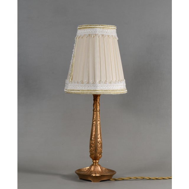 French Art Deco Table Lamp by Cherrier & Besnus 1920s France For Sale - Image 6 of 13