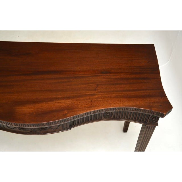 Antique Edwardian Console Table, 1910s For Sale - Image 6 of 10