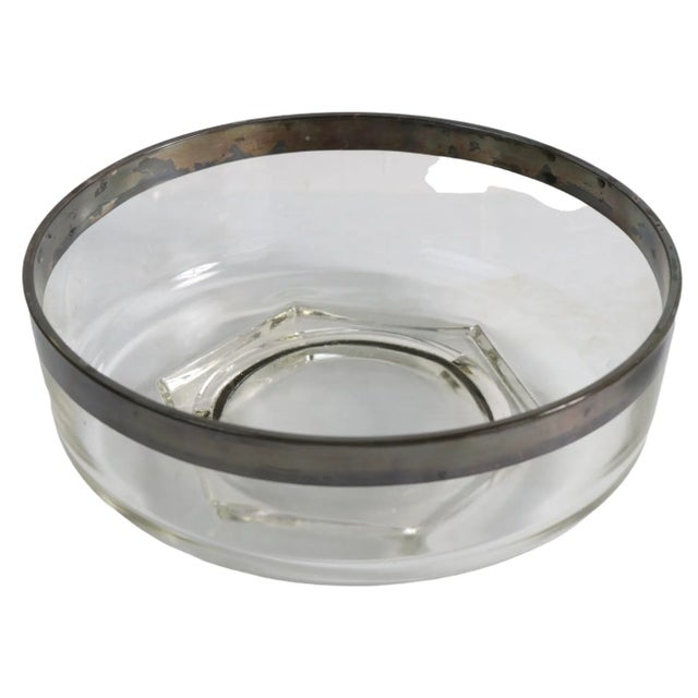 Silver Banded Fruit Bowl Att. To Dorothy Thorpe For Sale In New York - Image 6 of 6