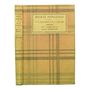 "Horse Nonsense" 1934 Yeatman r.j. & Sellar, w.c.