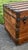 Antique Edwardian Style Pine & Metal Steamer Trunk For Sale - Image 4 of 14