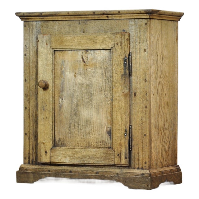 Small Oak Cabinet, 1820s For Sale