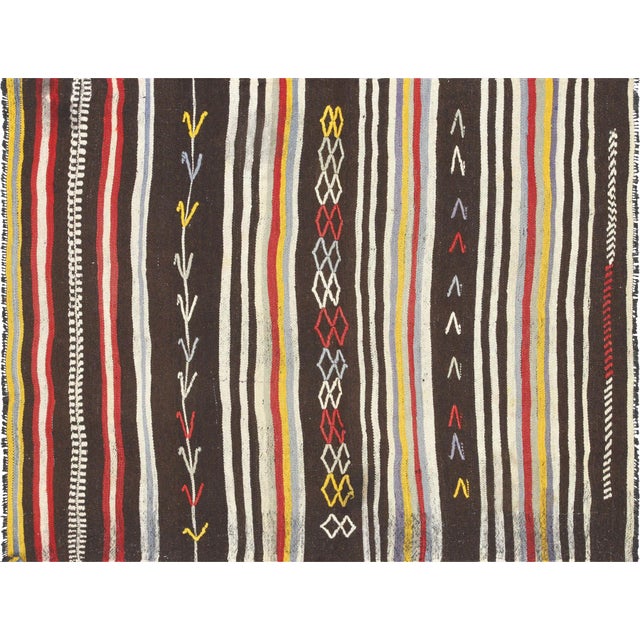 1950s Turkish Kilim Rug For Sale