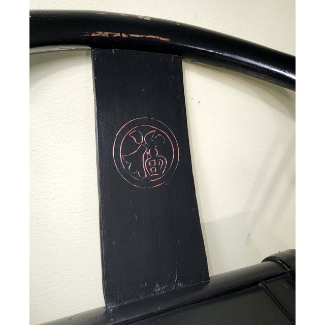 Antique Ming Arm Chair (3560), Circa 1800-1849 For Sale In Dallas - Image 6 of 9