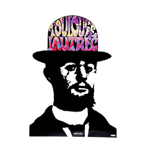 Peter Max Pop Art Poster 1 Lautrec Portrait 1970