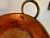 Vintage Heavy Copper Basin With Brass Handles For Sale In West Palm - Image 6 of 7