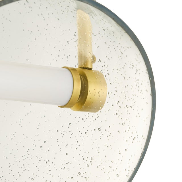 Arteriors Home Marco White Glass Large Pendant Lighting For Sale - Image 9 of 11