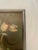 Antique Dutch Renaissance Floral Still Life Original Framed Oil Painting on Tin in Silver, White, Blush For Sale - Image 9 of 12