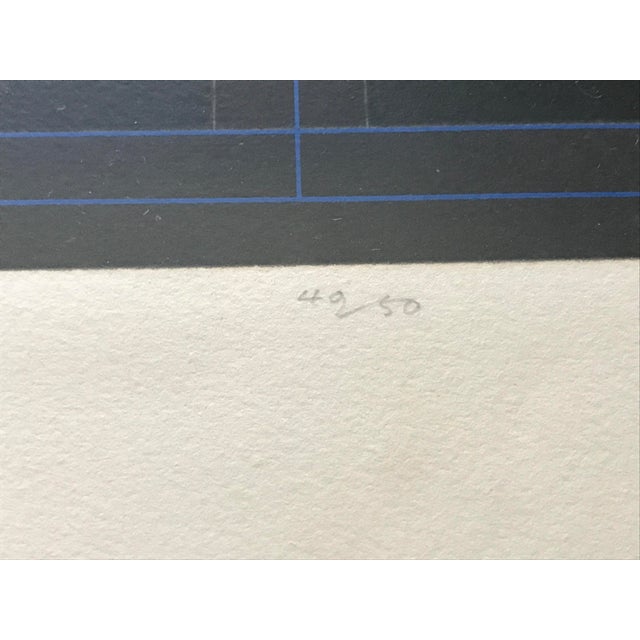 Gordon House Original Serigraph, Signed, Numbered 49/50, Dated '65 For Sale In Miami - Image 6 of 7