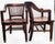 Antique Wooden Jury Chairs Utah State Legislature - Set of 2 Tagged & Numbered For Sale In Las Vegas - Image 6 of 12