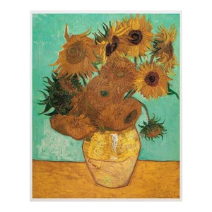 2008 After Van Gogh "Vase With Twelve Sunflowers", First Edition German Poster