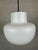 Vintage Opaline Mushroom Pendant Lamp from Peill & Putzler, 1970s For Sale - Image 9 of 9