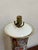 Beautiful pair oriental porcelain style table lamps in excellent vintage condition.