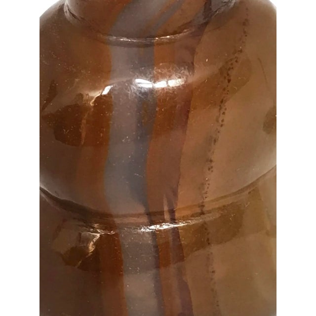 Vintage Chalcedony Double Gourd Snuff Bottle For Sale - Image 14 of 14