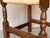 20th Century Set of Six Catalan Chairs in Carved Walnut and Caned Seats For Sale - Image 9 of 11