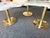 Contemporary Set of 3 Brass and Marble Nesting Tables, Italy For Sale - Image 13 of 13