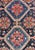Early 20th Century Antique Persian Qashqai Rug With Four-Medallion Design in Blue, Red, Brown Tones 4'1 X 8'3 For Sale - Image 5 of 11