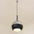 Stilnovo Italian Glass & Metal 1230 Pendant Lamp from Stilnovo, 1960s For Sale - Image 4 of 15