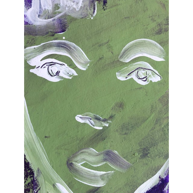 A completely unique and original artwork on paper. COA included. Unframed. Please contact Chairish regarding combined...