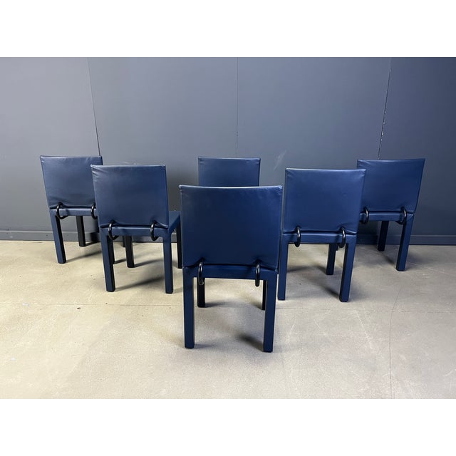 Arcadia Dining Chairs by Paolo Piva for B&B Italia, 1980s, Set of 6 For Sale - Image 10 of 11